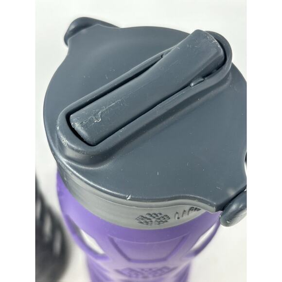 Lifefactory Bottle Lot 3 Glass Water Bottles USED Active Flip Cap Silicon Sleeve - Picture 5 of 6